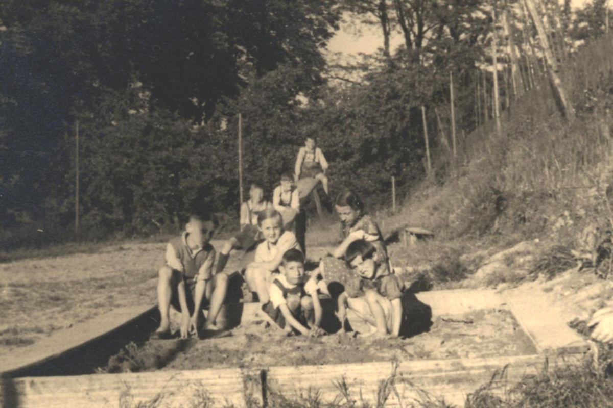 Spielplatz am Spitzberg 1935